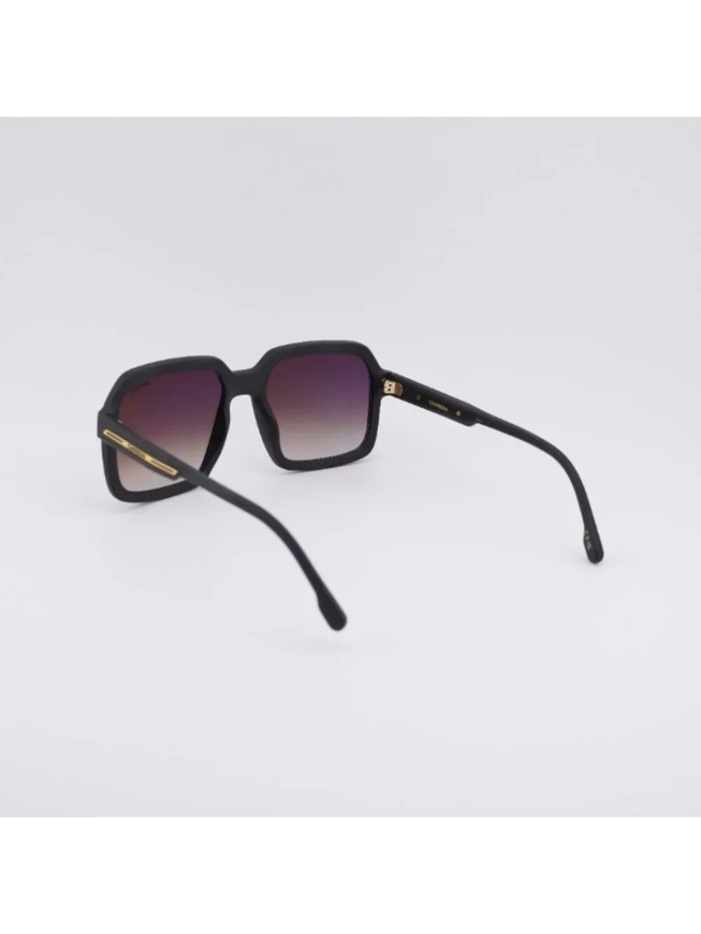 Carrera VICTORY C 08/S 0003 86 Sunglasses Black Square Frame, Brown Lenses